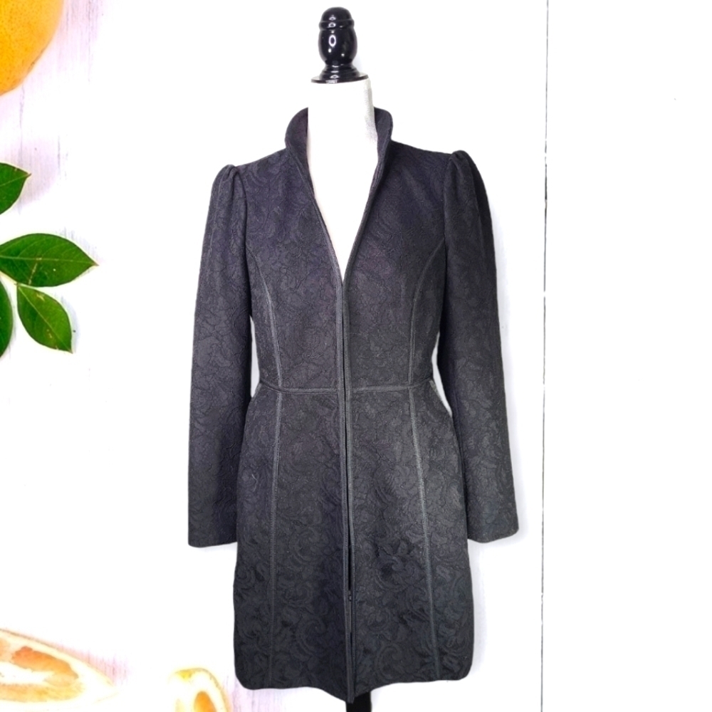 White House Black Market Oriental Style Coat